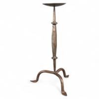 Cotswold School, Arts & Crafts Wrought Iron Pricket Candlestick (c.1910)