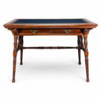 Collinson & Lock. Aesthetic Movement Two-drawer Writing Table - Thumbnail 1
