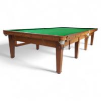 C. F. A. Voysey. Rare Arts & Crafts 12' X 6' Full Size Oak Snooker Table