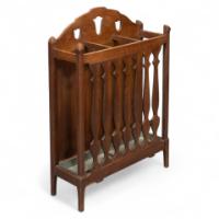 Shapland & Petter of Barnstaple. Arts & Crafts Oak Umbrella Stand