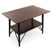E. W. Godwin Attributed, Small Aesthetic Movement Rosewood Two-Tier Side or Coffee Table