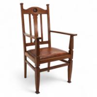 355_english-arts-crafts-oak-armchair-with-a-carved-mouse-inset-to-the-headrest
