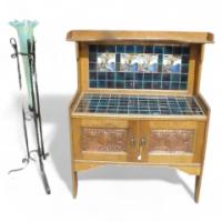 Shapland & Petter. An Arts & Crafts Oak washstand - Thumbnail 1
