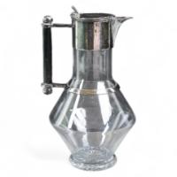 Dr. Christopher Dresser for James Dixon and Son. A classic EPNS decanter - Thumbnail 1
