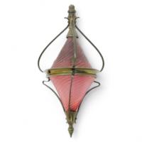 W. A. S. Benson. Rare double conical hanging lamp - Thumbnail 1