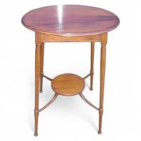 Aesthetic Movement Inlaid Side Table - Thumbnail 1
