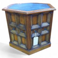 Heals of London. An Octagonal Games or Coffee Table with Slate Top Perfect for a Hot Cup - Thumbnail 1