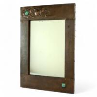 Liberty and Co. An Arts and Crafts mirror by Liberty and Co. - Thumbnail 1