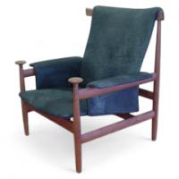 Finn Juhl for France and Sons. Rare Juhl Bwana Chair - Thumbnail 1