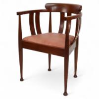 William Birch, probably. An Arts & Crafts Walnut Armchair