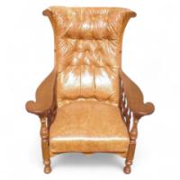 A Well-Crafted Arts & Crafts Oak Armchair - Thumbnail 2