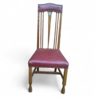 An Arts & Crafts Oak chair - Thumbnail 1
