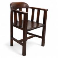Shapland & Petter, Arts & Crafts Oak Tub Chair (12 in stock) - Thumbnail 1