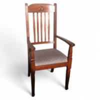 Shapland & Petter. An Arts & Crafts Oak Armchair - Thumbnail 1