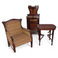 Louis Majorelle. An Art Nouveau Armchair of generous proportions - Thumbnail 1