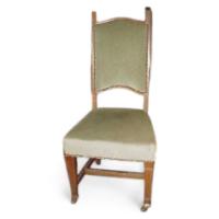 Wylie & Lochhead. A Well-Crafted Set of Four Glasgow School Oak Dining Chairs