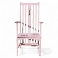 C. R. Mackintosh, Style of. A white painted Armchair - Thumbnail 1