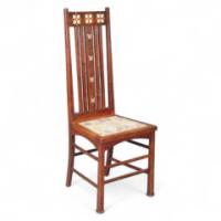 E. A. Taylor for Wylie & Lochhead. Rare 'Butterfly' chair - Thumbnail 1
