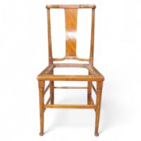 W. R. Lethaby for Morris & Co. A monumental set of seventeen Oak dining chairs - Thumbnail 1