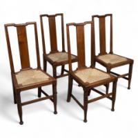 2177_w-r-lethaby-for-morris-and-co-a-set-of-four-rush-seat-oak-dining-chairs-and-a-pair-with-drop-in-unpholstered-seats