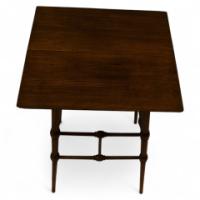 Liberty & Co., attributed, Aesthetic Movement Ash Side Table with Bobbin Details. - Thumbnail 1