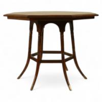 E. W. Godwin for William Watt. An Anglo-Japanese rosewood table - Thumbnail 1