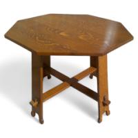 Leonard Wyburd for Liberty & Co. A Liberty & Co. Octagonal centre table - Thumbnail 1