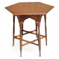 Liberty & Co. A rare Liberty & Co. Oak sidetable - Thumbnail 1