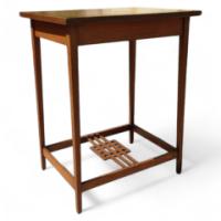 An Arts & Crafts Glasgow-Style Oak Side Table