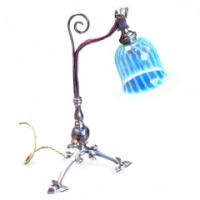 W. A. S. Benson. A rare copper and brass table lamp - Thumbnail 1