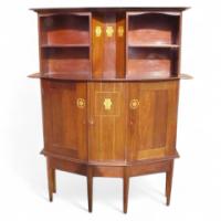 G. M. Ellwood for J. S. Henry. An inlaid display cabinet - Thumbnail 1