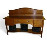 George Walton. A Glasgow School Oak sideboard - Thumbnail 1