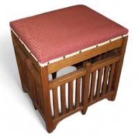 An interesting Arts & Crafts stool - Thumbnail 1