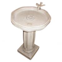 Liberty & Co. A rare Arts & Crafts stoneware bird bath - Thumbnail 1