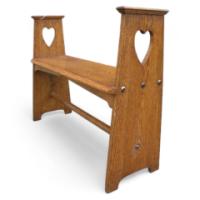 An Arts & Crafts hall seat - Thumbnail 1