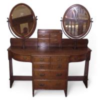 Arthur Simpson. unusual Arts & Crafts Oak dressing tables - Thumbnail 1