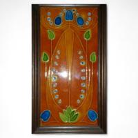 2801_a-large-tube-lined-tile-depicting-stylised-flowers-in-rich-colours