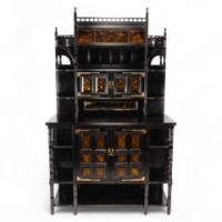 Collinson & Lock, Aesthetic Movement Cabinet Designed by T. E. Collcutt