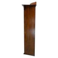 Arts & Crafts Oak Cabinet by Shapland & Petter with Fretwork Pediment - Thumbnail 4