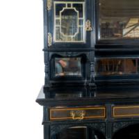 Large Aesthetic Movement Cabinet Attributed to Henry William Batley for Gillows - Thumbnail 13