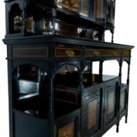 Large Aesthetic Movement Cabinet Attributed to Henry William Batley for Gillows - Thumbnail 9