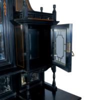 Large Aesthetic Movement Cabinet Attributed to Henry William Batley for Gillows - Thumbnail 14