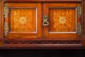 Aesthetic Movement Walnut Cabinet Attributed to Henry William Batley for Gillows - Thumbnail 28