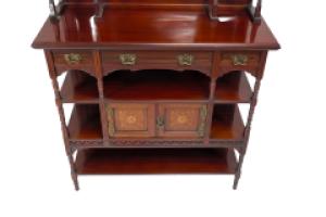 Aesthetic Movement Walnut Cabinet Attributed to Henry William Batley for Gillows - Thumbnail 22
