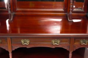 Aesthetic Movement Walnut Cabinet Attributed to Henry William Batley for Gillows - Thumbnail 23