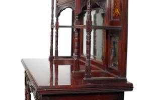 Aesthetic Movement Walnut Cabinet Attributed to Henry William Batley for Gillows - Thumbnail 18