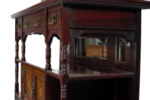 Aesthetic Movement Walnut Cabinet Attributed to Henry William Batley for Gillows - Thumbnail 19