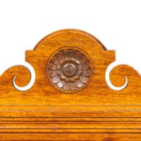 Bruce Talbert, attributed. Probably Made by Gillows. A Gothic Revival Oak Armchair - Thumbnail 12