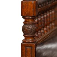 Bruce Talbert, attributed. Probably Made by Gillows. A Gothic Revival Oak Armchair - Thumbnail 23