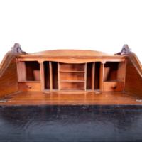 Arts & Crafts Oak Bureau by George Montague Ellwood for J. S. Henry - Thumbnail 13